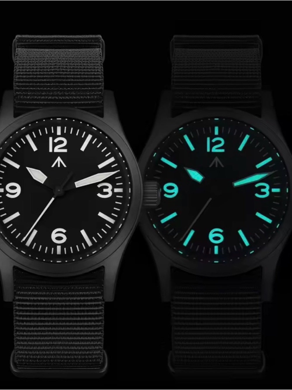 Militado Black PVD Men's Field Watch 39mm **must sell! Best Offer!